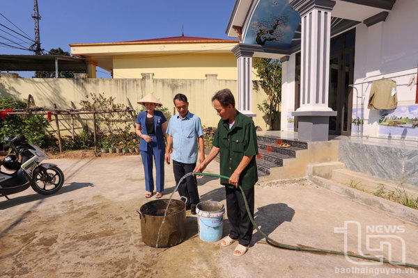 Nước sạch đến với đồng bào dân tộc thiểu số